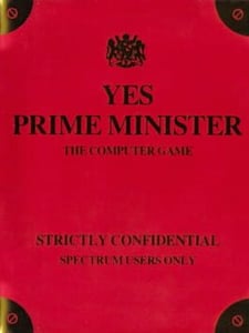 Sinclair ZX Spectrum Yes Prime Minister: The Computer Game cover