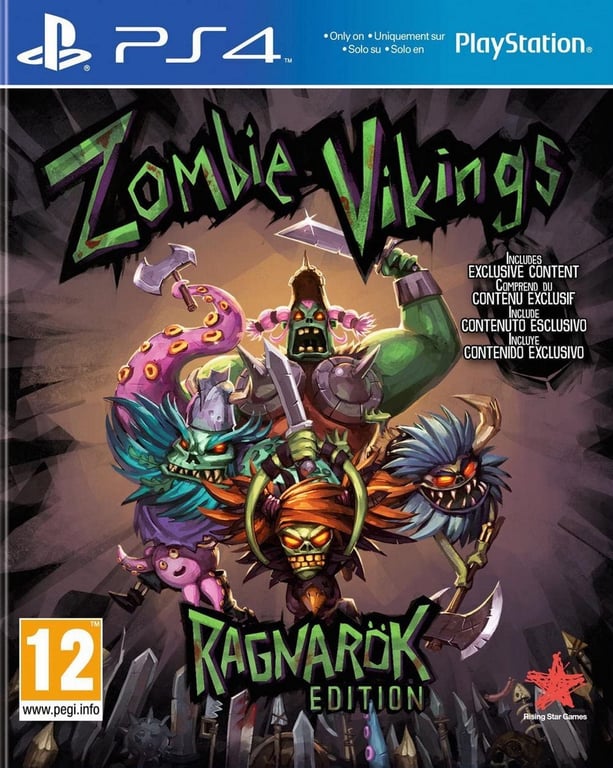PS4 Zombie Vikings: Ragnarök Edition kaas