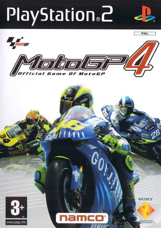 PS2 MotoGP 4 обложки