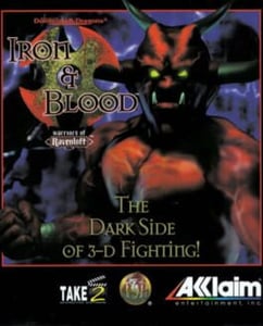 PS1 Iron & Blood: Warriors of Ravenloft cover