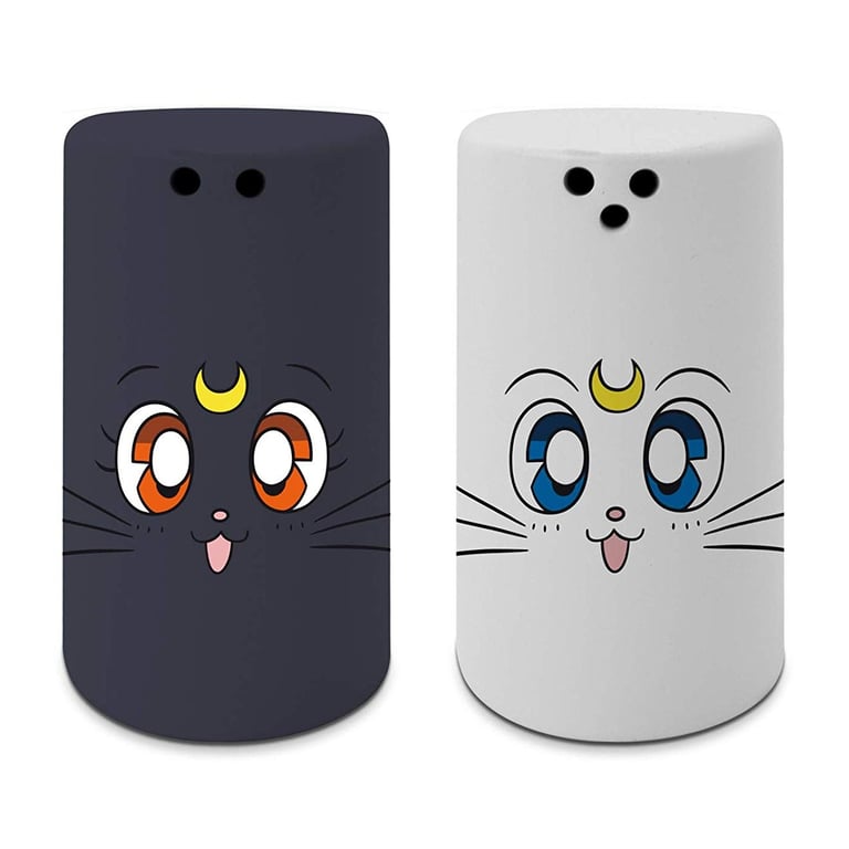 Sailor Moon - Luna and Artemis Salt and Pepper Shakers kaas