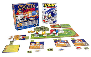 Sonic The Hedgehog - Crash Course Racing Board Game, 2-4 Players cover