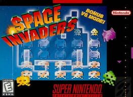 Super Famicom Space Invaders cover