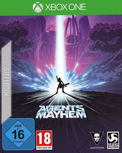 Xbox One Agents of Mayhem Steelbook Edition cover