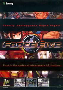 Sega Dreamcast Force Five cover