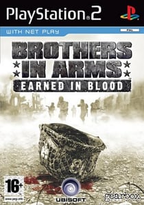 PS2 Brothers in Arms: Earned in Blood omslag