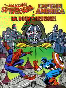 Commodore 16 The Amazing Spider-Man and Captain America in Dr. Doom's Revenge! cover