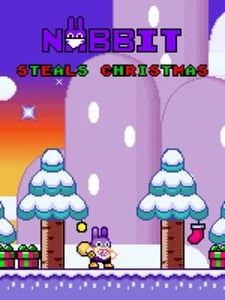 Super Nintendo Nabbit Steals Christmas cover