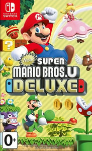 SWITCH New Super Mario Bros. U Deluxe vāks