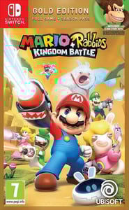 SWITCH Mario + Rabbids Kingdom Battle Gold Edition cover
