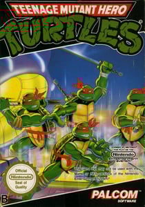 NES Teenage Mutant Ninja Turtles обложки