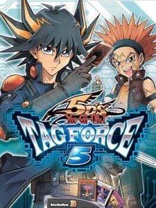 PSP Yu-Gi-Oh! 5D's Tag Force 5 cover