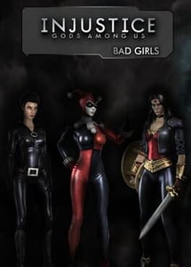 PS3 Injustice: Gods Among Us Bad Girls Skins cover