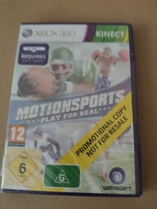 Xbox 360 Motionsport: Play For Real Promotional Copy cover