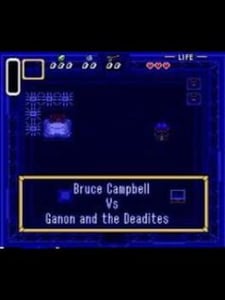 Super Nintendo Bruce Campbell vs Ganon cover