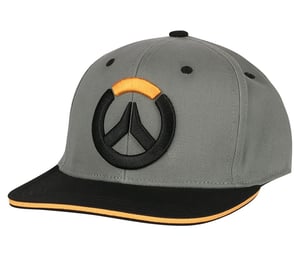 Snapback Cap: Overwatch - Blocked, Black/Grey cover