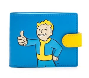 Fallout 4 - Vault Boy Approved Bi-Fold Wallet, Blue cover