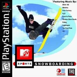 PS1 MTV Sports: Snowboarding cover