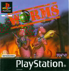 PS1 Worms cover