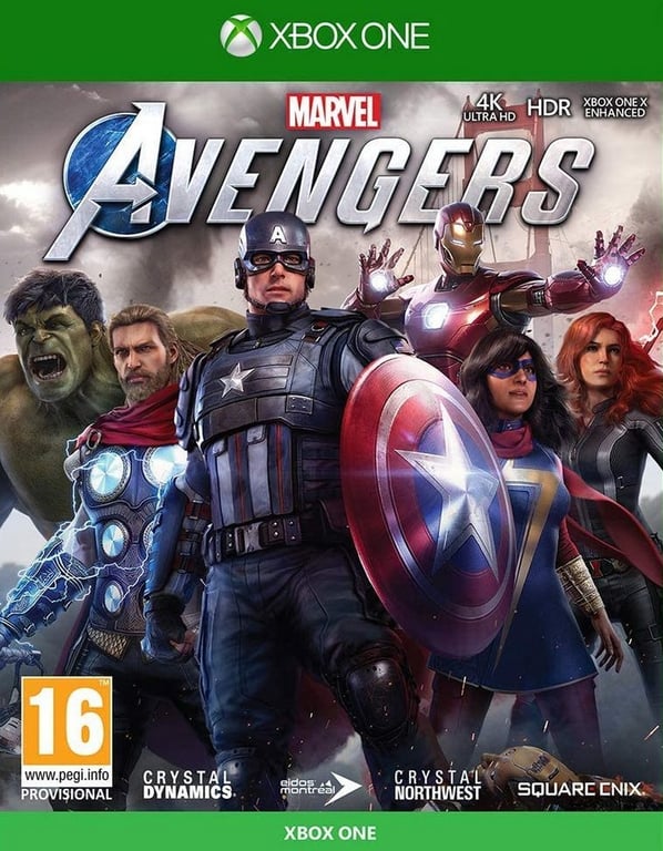 Xbox One Marvel's Avengers cover