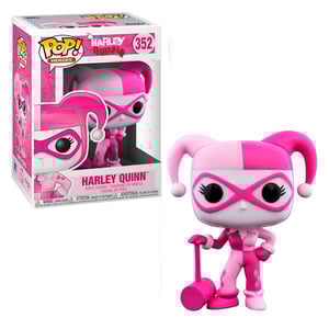 POP! Heroes: DC Breast Cancer Awareness - Harley Quinn (Pink) Vinyl Figure cover