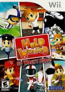 Couverture de Nintendo Wii Help Wanted: 50 Wacky Jobs!