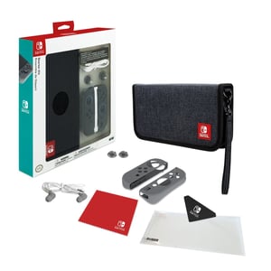 PDP Starter Kit incl. Case, Earbuds, Thumb Caps, Joy-Con Grips and Cloth (Switch) cover