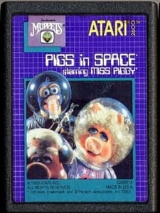 Atari 2600 Pigs in Space cover