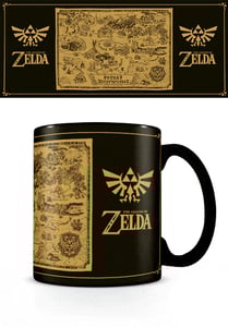 Legend of Zelda - Map Heat Change Mug, 300ml cover