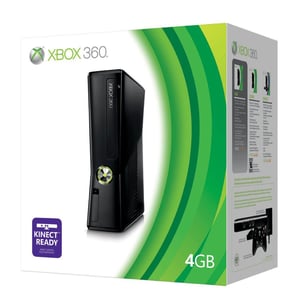 Xbox 360 S 4GB - Black cover