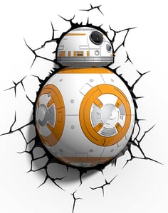 Star Wars - BB-8 3D Deco Light cover
