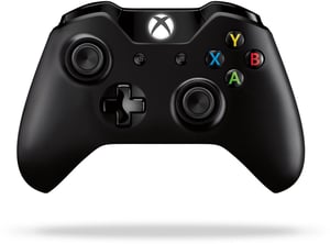 Xbox One Wireless Controller - Black with Headset Jack cover