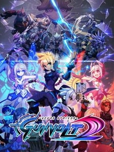Nintendo 3DS Azure Striker Gunvolt 2 cover