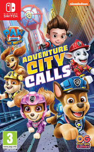 SWITCH Nickelodeon PAW Patrol The Movie: Adventure City Calls cover
