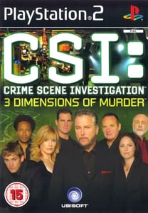 PS2 CSI: Crime Scene Investigation - 3 Dimensions of Murder kaas