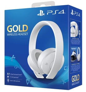 Gold Wireless Stereo Headset 7.1 V2 - White (PS4, PS3, PS Vita) cover
