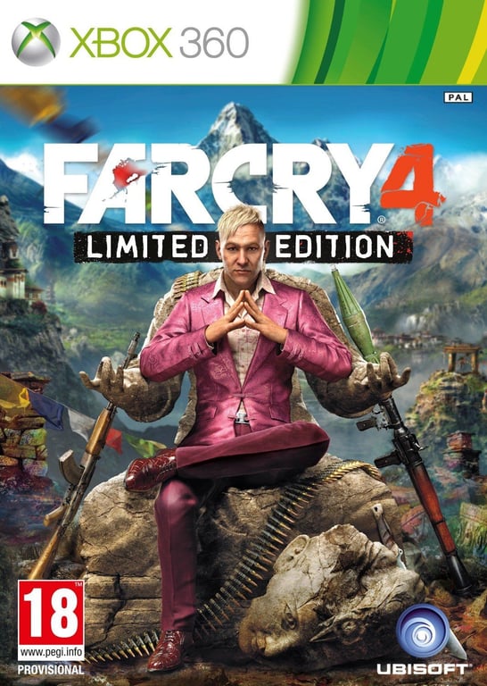 Xbox 360 Far Cry 4 Limited Edition cover
