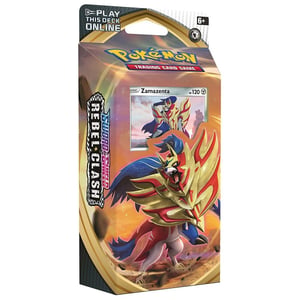 Pokemon Trading Card Game: Sword & Shield Rebel Clash - Zamazenta Theme Deck cover