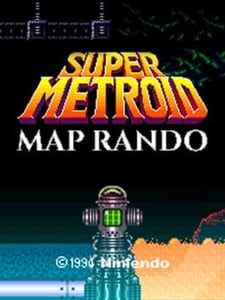 Couverture de Super Nintendo Super Metroid: Map Rando
