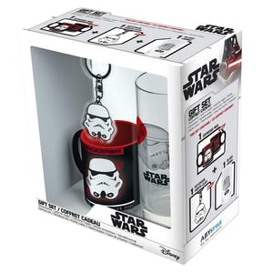Couverture de Gift Box: Star Wars - Stormtrooper Mini-Mug, Keychain and Glass, Version 2