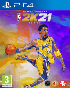 PS4 NBA 2K21 Mamba Forever Edition cover
