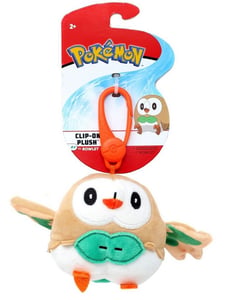 Pokemon - Rowlet Clip-On Plush, 10cm cover