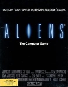 Commodore C64 Aliens: The Computer Game cover