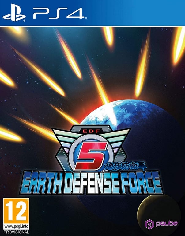 PS4 Earth Defense Force 5 cover