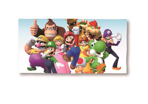 Super Mario - Towel 70 x 140 cm kaas