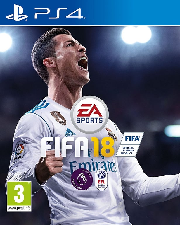 PS4 FIFA 18 cover