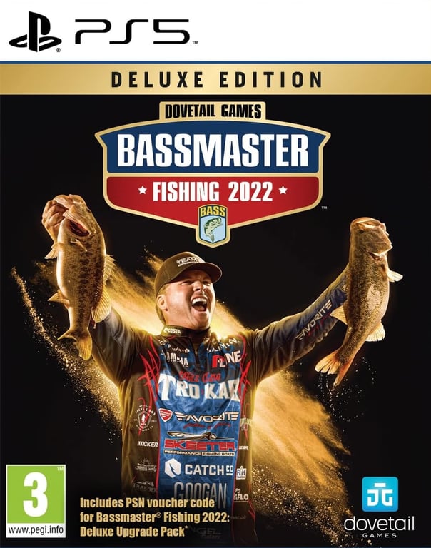 PS5 Bassmaster Fishing 2022 Deluxe Edition kansikuva