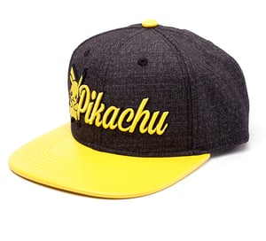 Snapback Cap: Pokemon - Pikachu, Yellow/Black cover