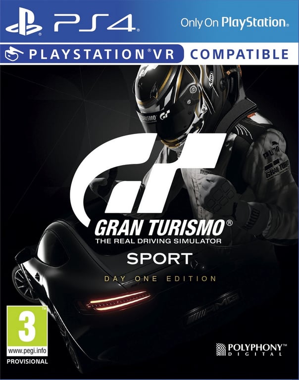 PS4 Gran Turismo Sport Day One Edition kansikuva