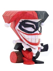 Teekeez: DC Comics - Harley Quinn Stackable Vinyl Tiki Figure, Series 1 cover